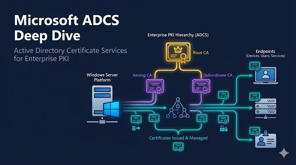 Microsoft ADCS Deep Dive - Active Directory Certificate Services