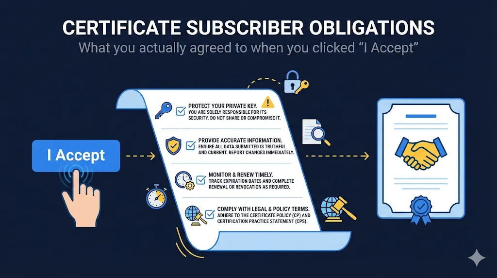 Certificate Subscriber Obligations Guide