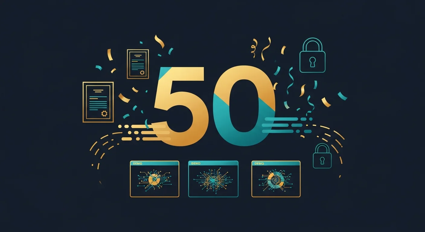 We Hit 50 Interactive Demos!