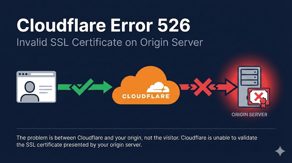 Cloudflare Error 526
