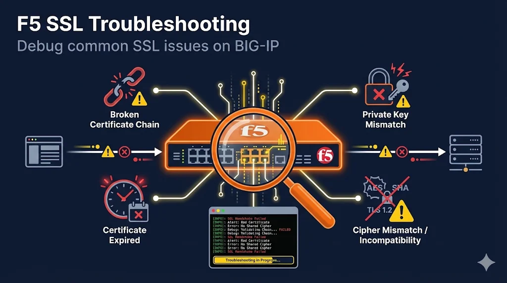 F5 SSL Troubleshooting - Debug Common Issues
