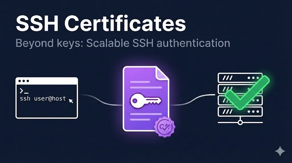SSH Certificates - Beyond keys: Scalable SSH authentication
